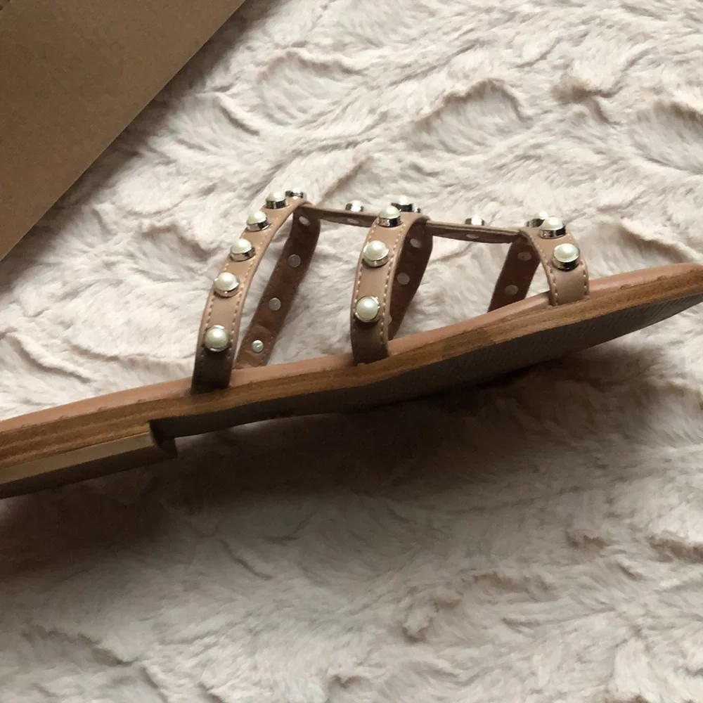 Steve Madden Caged Studded Slides - Picture 5 of 7